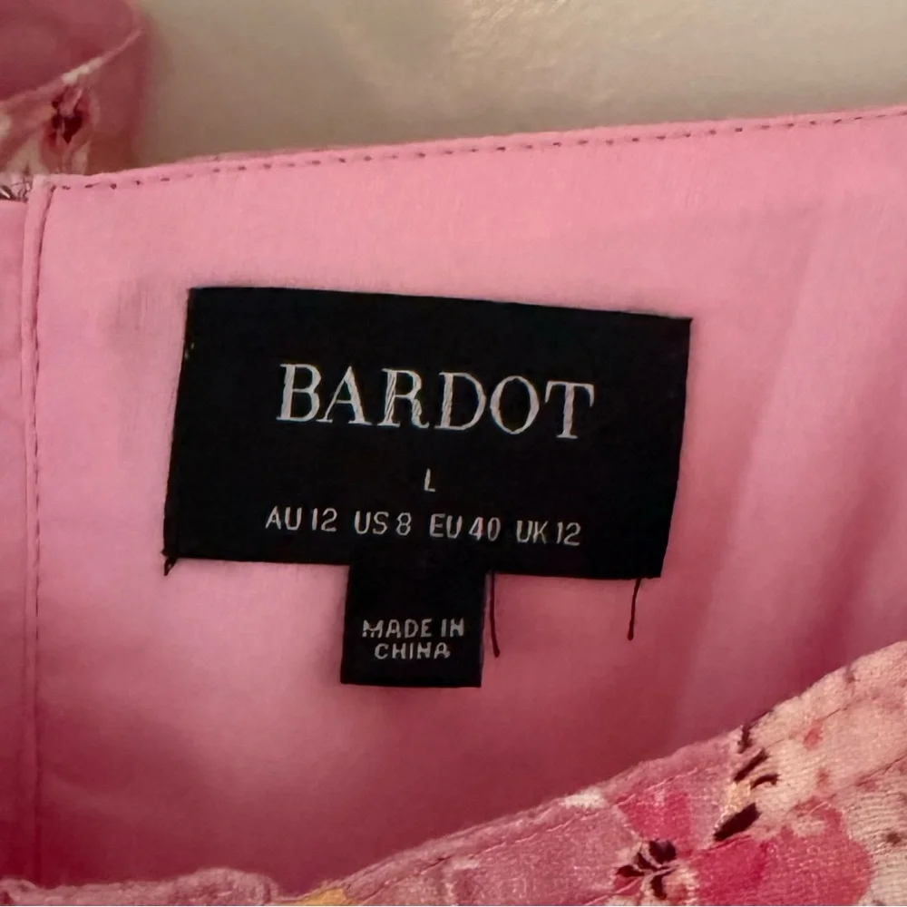 Bardot Kiah Corset Top in Pink Garden - Picture 6 of 6